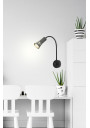 Arena wall light 1xE14 black 24 cm - product image 1
