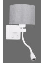 Polo wall light 3200 K white 18 cm - product image 1