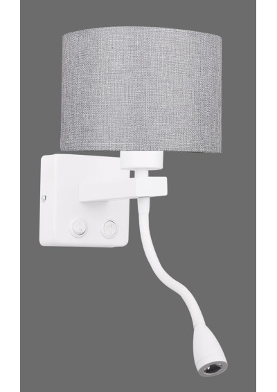 Lampa ścienna Polo 3200 K biały 18 cm - zdjęcie produktu 1