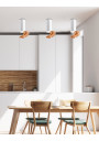 Tuba ceiling light 1xGU10 white/gold 6 cm - product image 2