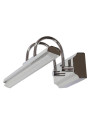 Lampa ścienna Gizel 7 W LED 4000 K chromowy 40 cm