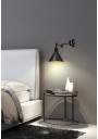 Copenhagen wall light 1xE14 black 37,5 cm - product image 4