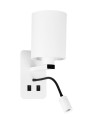 Lampa ścienna Magnum 3200 K biały 21,5 cm