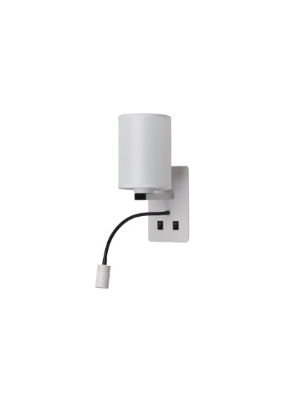 Lampa ścienna Magnum 3200 K biały 21,5 cm - zdjęcie produktu 4
