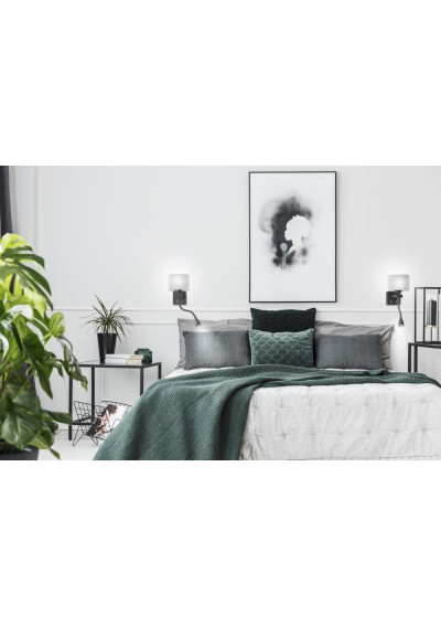 Polo wall light 3200 K black 18 cm - product image 1