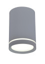 Tuba ceiling light 15 W LED grey 6,8 cm