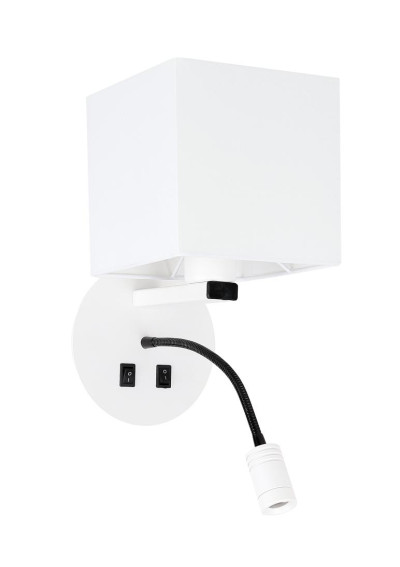 Lampa ścienna Magnum 3200 K biały 21,5 cm