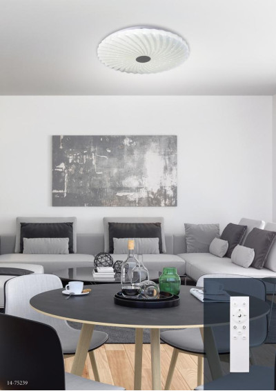 Lampa sufitowa Calipso 24 W LED 2800 K biały 38,5 cm - zdjęcie produktu 2