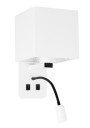 Lampa ścienna Magnum 3200 K biały 21,5 cm