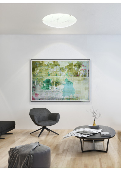Duca ceiling light 1xE27 transparent 30 cm