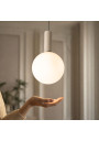 Lampa wisząca Testa 1xG9 biały 20 cm