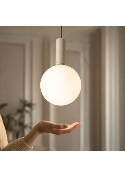 Lampa wisząca Testa 1xG9 biały 20 cm