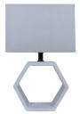 Lampa stołowa Vidal 1xE27 grafitowy 22,5 cm