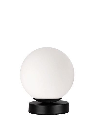 E27 table lamp 1xE14 black 15 cm