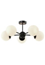 Lampa wisząca E14 5xE14 czarny 60 cm