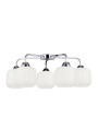 Lampa sufitowa Cromado 5xE27 srebrny 56 cm