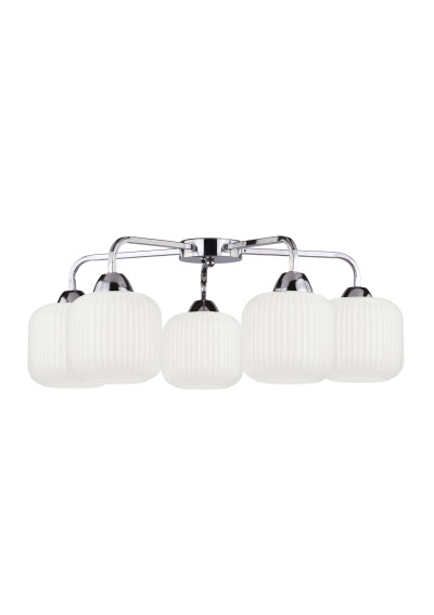 Lampa sufitowa Cromado 5xE27 srebrny 56 cm