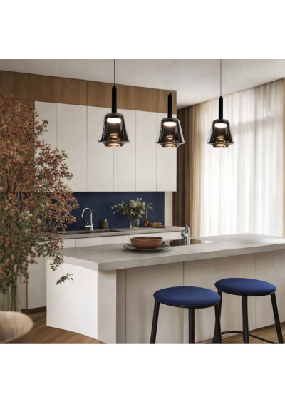 Bueno pendant light 1xGX53 grey 18 cm - product image 2
