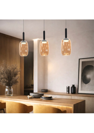Bueno pendant light 1xGX53 pomarańczowy 15 cm - product image 3