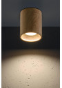 Lampa sufitowa Tuba 1xGU10 drewniany 7,9 cm - zdjęcie produktu 1