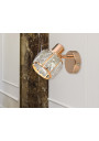 Dubai wall light 1xE14 gold 16 cm