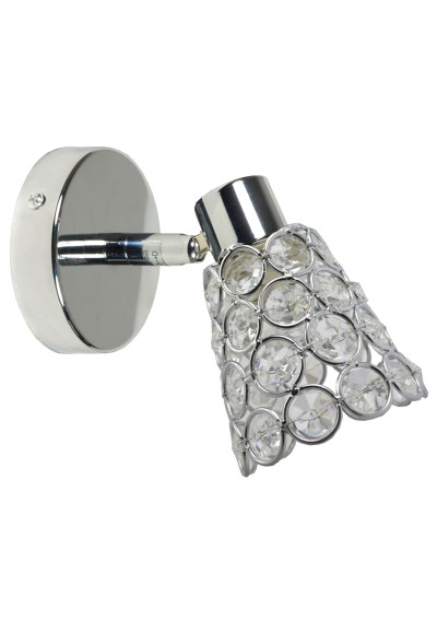 Glossy wall light G9 chromee 16 cm