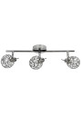 Lampa sufitowa Puzzle G9 chromowy 53 cm