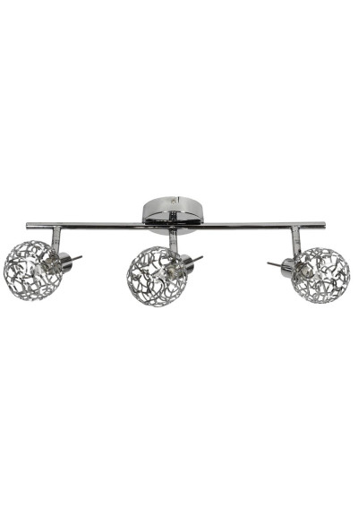 Lampa sufitowa Puzzle G9 chromowy 53 cm