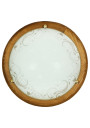 Herba ceiling light E27 dębowy 30 cm