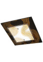 Morena ceiling light 2xE27 black 40 cm