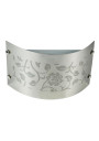 Lampa ścienna Aluno 1xE14 chromowy 29 cm
