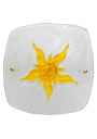 Sun ceiling light 1xE27 white / żółty 35 cm