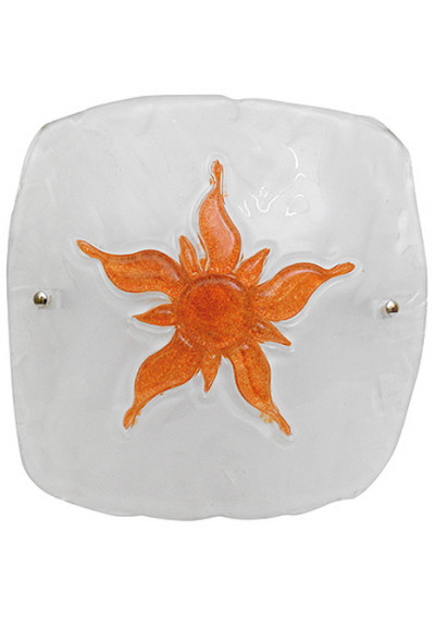 Sun ceiling light 1xE27 white / pomarańczowy 35 cm