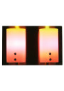 Lampa ścienna Magic 2xG9 nikiel mat, rainbow 23 cm