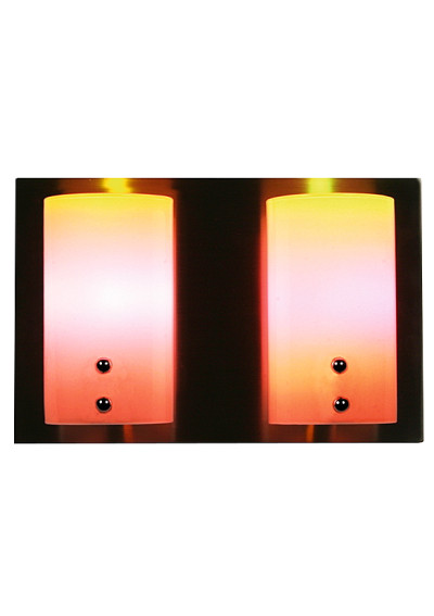Magic wall light 2xG9 nikiel mat, rainbow 23 cm