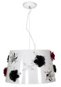Rosa pendant light 1xE27 white 40 cm