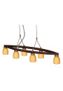 Dakota pendant light G9 white 64 cm