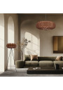 Cafee pendant light 1xE27 brown 66 cm - product image 2