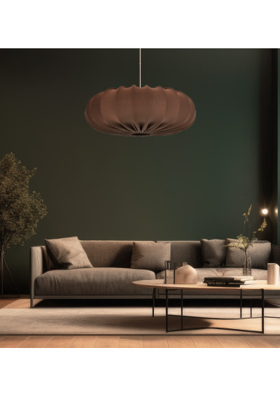 Cafee pendant light 1xE27 brown 66 cm - product image 3