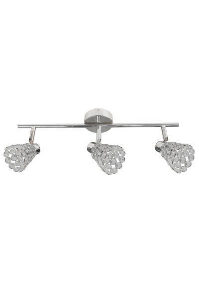Glossy ceiling light G9 chromee 55 cm