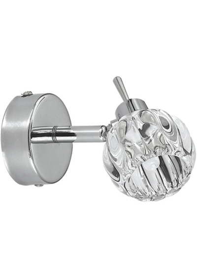 Lampa ścienna Bombola 1xG9 chromowy 12 cm