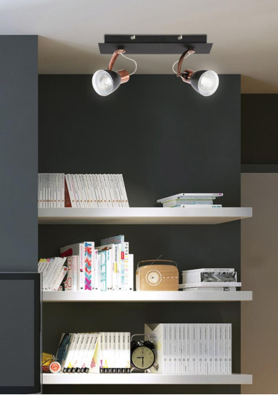 Markus lighting product GU10 copper / black 30 cm