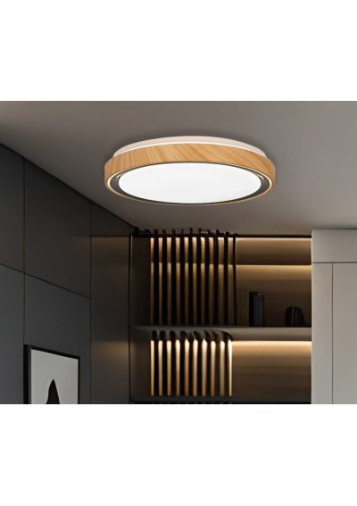 Lampa sufitowa 3000/4000/6000K 24 W LED 3000 K biały 38 cm