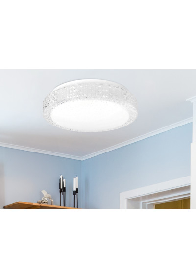 Lampa sufitowa Rabel 12 W LED 4000 K biały 27 cm - zdjęcie produktu 1