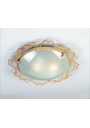 Lampa sufitowa Casablanca E27 patynowy 38 cm