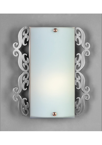 Casablanca wall light E27 satynowy 25 cm