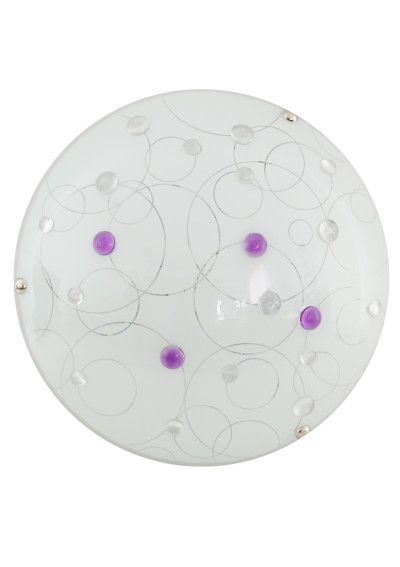Plafon Astro fioletowy 30 cm