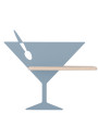 Lampa ścienna Piccolo 4 W LED 4000 K niebieski 37,5 cm