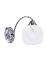 Lampa ścienna Prego 1xE27 chromowy + bezbarwny 23 cm - zdjęcie produktu 1