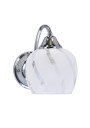 Lampa ścienna Prego 1xE27 chromowy + bezbarwny 23 cm - zdjęcie produktu 3